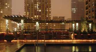 One Superior Pergola at Night